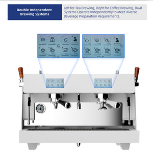 Naixer <span class=keywords><strong>Cafe</strong></span> Gastro Máquina de café con vapor Oem Precio Barista Comercial Máquina de café de 2 manos en China Fabricante - Product Image 5