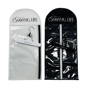 Sac de rangement en PVC pour extensions de cheveux et perruques, sacs non tissés pour perruques – Grande qualité, offre spéciale - Product Image 2