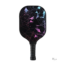Raquette de pickleball rectangulaire en fibre de verre, vente chaude, directement de l'usine, avec sac de transport, 250g, épaisseur 11mm