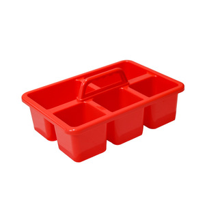 Caja Organizadora de Plástico con Asa y Tres Compartimentos, Estilo Japonés, para Escritorio, Venta al Por Mayor - Product Image 5