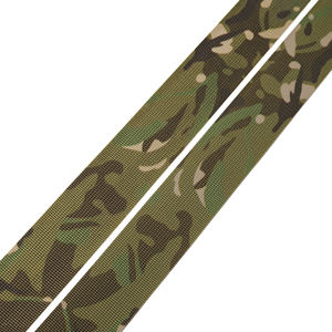 Enregistrement personnalisé-Impression duplex alignée Sangle en polyester 100% NIR PES MTP Camo Anti-âge Ignifuge Antidérapant - Product Image 1