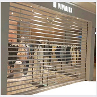Meilleures Volets Roulants Électriques Modernes Transparentes en Polycarbonate, Étanches et Résistantes au Vent, pour Appartements et Supermarchés 1