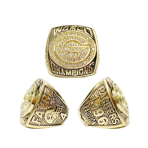Bague de championnat du Super Bowl des Green Bay Packers 1996, bijoux en alliage pour collectionneurs, traitement diamanté - Product Image 5
