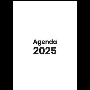 Agenda Personalizada con Tapa Dura <span class=keywords><strong>de</strong></span> Cuero PU A5, Encuadernación Térmica, Planificador Semanal y Mensual <span class=keywords><strong>de</strong></span> Enero a <span class=keywords><strong>Diciembre</strong></span> <span class=keywords><strong>de</strong></span> 2025 con Diseño Impreso - Product Image 3
