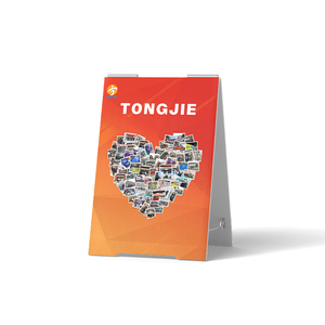 Soporte de cartel de acera de tablero A de doble cara, <span class=keywords><strong>pizarra</strong></span>/<span class=keywords><strong>pizarra</strong></span> blanca, perfecto para cafetería, promoción de tienda - Product Image 3