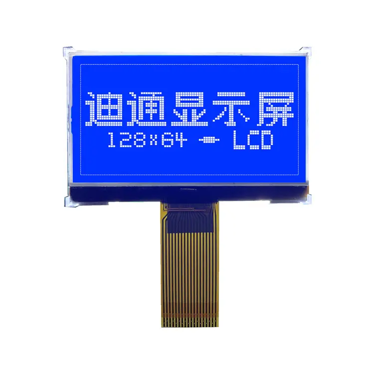 사용자 정의 128*64 모노 그래픽 fstn cog LCD 디스플레이 ST7565 코그 매트릭스 단색 LCD 패널 128x64 3.5 인치 tft LCD 디스플레이 패널