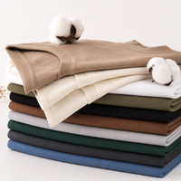 T-shirt personnalisé de haute qualité avec logo, vente en gros, t-shirt décontracté en coton épais pour homme, t-shirt uni à manches courtes imprimé pour homme