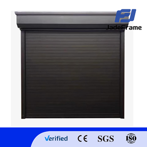 Puerta Enrollable Eléctrica Universal de Última Generación, Retráctil, de Aleación de Aluminio, para Exteriores, con Control Remoto, sin Llave, para <span class=keywords><strong>Garaje</strong></span>, Casa de Campo, Parque - Product Image 1