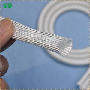 Gaine en fibre de verre haute température 6 mm, conduit résistant à 600 degrés, gaine isolante ignifuge pour câbles à haute température - Product Image 5