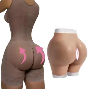 Women Silicone Fesses K1-K4 2XL Artificiel Buttocks And Hips Big Fake Butt Padded Panties Famale Pants Tummy Slimming Shapewear