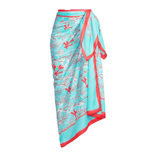 Sexy chuỗi áo tắm dây Bikini cutout <span class=keywords><strong>backless</strong></span> bãi biển phù hợp với dài tay áo voan che lên beachwear 2023 Đồ bơi cho phụ nữ - Product Image 5