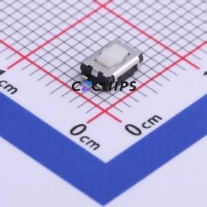 EVQP2202M Tactile Switch SMD,3.5x4.7mm Switch Single Pole Single Throw Rectangle Button 1.6N Vertical Mount - Product Image 1