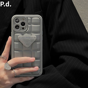 เคสแฟชั่นหรูหราสำหรับ Apple,ฝาปิดสามเหลี่ยมโทรศัพท์กันกระแทกด้านหลังสำหรับ Apple <span class=keywords><strong>IPhone</strong></span> 14 13 12 11 Pro <span class=keywords><strong>Max</strong></span> SE X XR <span class=keywords><strong>XS</strong></span> <span class=keywords><strong>Max</strong></span> 7 8 Plues - Product Image 2