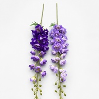 Premium Delphinium Kunstbloemen Realistische Lange Steel Tafeldecoraties Bruiloft Bloemstukken
