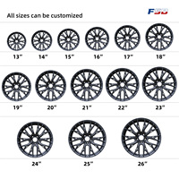 Rines Monobloque para Auto de 17 18 19 20 21 22 23 Pulgadas, Cóncavos Profundos, Personalizados de Aluminio para A4 / A6 / Q3 / Q5