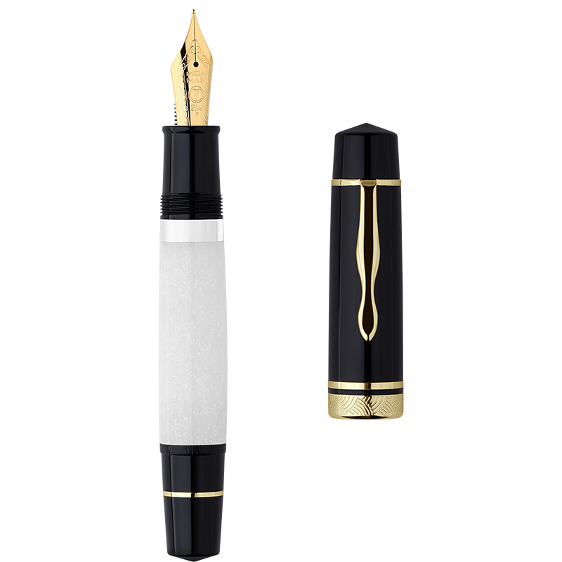white 35#nib F