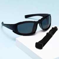 Lunettes de protection sportives unisexes personnalisables avec logo, grande monture, pour cyclisme et conduite