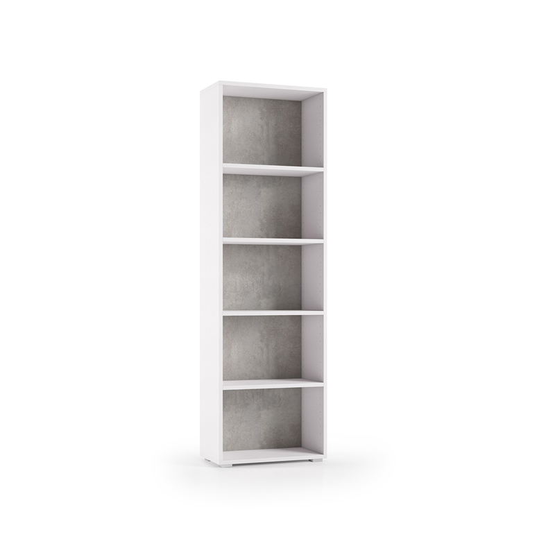 Blanc, dos béton