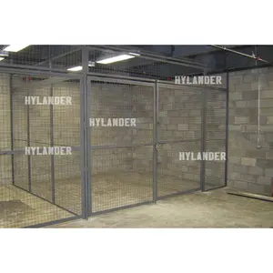 Wire Mesh Lockers secure storage cage for sale