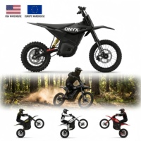 Moto tout-terrain électrique 60V 4000W haute puissance avec suspension intégrale et frein hydraulique pour adultes et jeunes