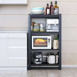 MORGIE system Storage Shelf Rack Easy Install Height Adjustable 4 Layers garage Metal Steel storage Warehouse rack shelves units