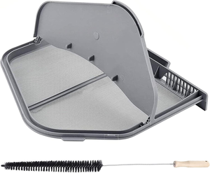 JC แผ่นกรอง<span class=keywords><strong>ผ้า</strong></span>สำหรับเครื่องอบผ้าที่กรองแบบแผ่นกรองหน้าจอพร้อมแผ่นล้างสำหรับ <span class=keywords><strong>Samsung</strong></span> Dc97-16742a ตัวกรองเครื่องเป่า<span class=keywords><strong>ผ้า</strong></span>สำลี - Product Image 2