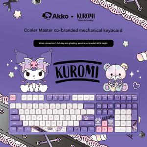 คีย์บอร์ดแบบกลไก <span class=keywords><strong>Akko</strong></span> 3108 V3/RF หลายรุ่น พร้อมคีย์แคป Glacier/Cherry Blossom คีย์บอร์ดแบบปรับแต่งได้ สำหรับสาวๆ ใช้ในออฟฟิศ - Product Image 4