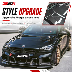 Capot en fibre de carbone sèche style N pour BMW M2 G87 Série 2 G42 M240i 230i Coupé <span class=keywords><strong>2022</strong></span>+ - Product Image 6