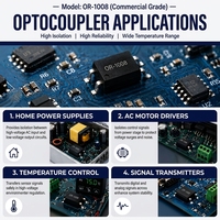 Optoacoplador Original ORIENT OR-1008 LSOP4, Aislamiento de 5000V, Distribuidor Autorizado RoHS UL, Stock Disponible para Control de Energía Industrial
