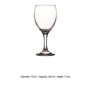 Vaso de Agua Imperial 25 cl Pasabahce H 17 cm Ø 7 cm - Product Image 3