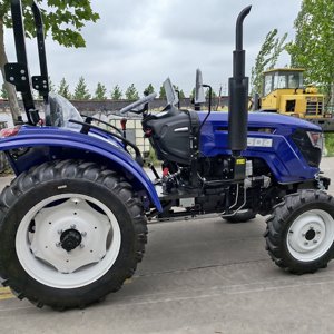 Tracteur à roues de 100 CV avec débroussailleuse pour vignoble et châssis de sécurité AC 12+12 - Product Image 4