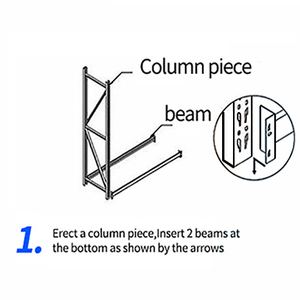 Étagère de stockage industrielle/garage/supermarché de haute qualité, durable, en métal, légère/moyenne/lourde, prix de gros - Product Image 5