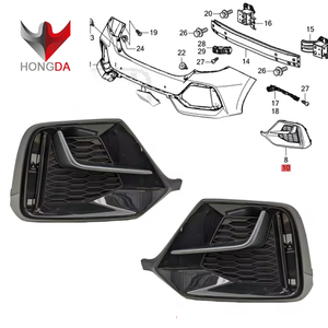 Couvercle de phare antibrouillard avant <span class=keywords><strong>automobile</strong></span> 71118-TGG-A50 couvercle de phare antibrouillard arrière 71513-TGG-A50 pour Honda Civic 2016 - Product Image 3