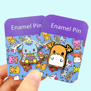 Fabrication de badges à revers Kunshan, épingles personnalisées en émail dur ou souple, épingles en métal plaqué or rose en gros, épingles personnalisées sur le thème de <span class=keywords><strong>l</strong></span>'anime et des dessins animés - Product Image 5