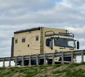 Caravane tout-terrain en aluminium renforcé, anti-choc, équipée pour les expéditions, camping-car entièrement équipé pour le camping en plein air - Product Image 5