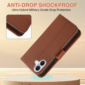 Moda Crossbody correa de cuero bolsas de teléfono móvil casos para iPhone 16 15 <span class=keywords><strong>14</strong></span> 13 12 11 Pro Max PU cuero cartera teléfono caso - Product Image 6