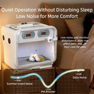 Incubateur pour oiseaux USMILEPET, nouveau design, en PP, avec double contrôle de la température. - Product Image 3
