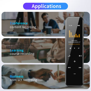 Control de pantalla táctil 8G 16GB Mini Digital activado por voz de teléfono grabadora de voz V93 para creación de música y reunión registro - Product Image 6