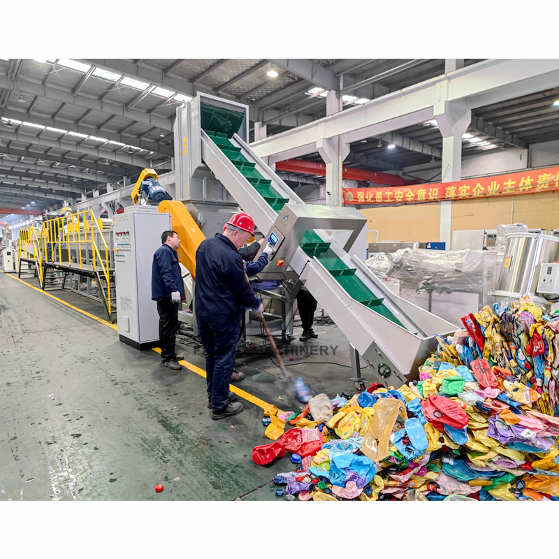 PET Bottle Plastic Recycling Machines PET