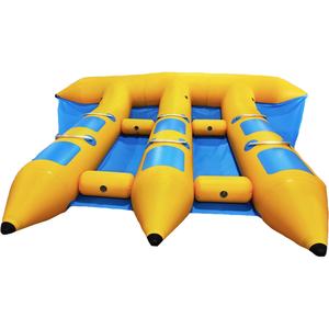 <span class=keywords><strong>9</strong></span> Cavaliers Gonflable <span class=keywords><strong>Banana</strong></span> Boat Haute Qualité Remorquable Tube Fly <span class=keywords><strong>Fish</strong></span> pour Jeu de Sports Nautiques - Product Image 4