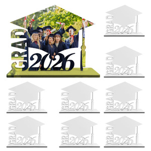 Panel de Fotos Sublimable Personalizado DIY, Marco de Fotos de MDF Personalizado para Recuerdo de Graduación, Decoración del Hogar, Regalo - Product Image 6