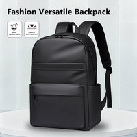 Sac à dos pour ordinateur portable imperméable Simple Urban Oxford, léger, multi-poches, grande capacité, unisexe, pour les voyages d'affaires