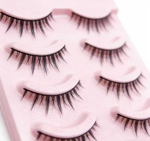Pestañas Postizas para Cosplay de Influencers de Instagram Europeos y Americanos, Naturalmente Gruesas y Agrupadas, Estilo Chica Linda - Product Image 2