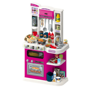Juguetes <span class=keywords><strong>de</strong></span> Cocina Multifuncionales <span class=keywords><strong>de</strong></span> Plástico con Luz y Sonido, Grifo con Rociador <span class=keywords><strong>de</strong></span> Agua, Juguetes <span class=keywords><strong>de</strong></span> Cocina Económicos para Niños - Product Image 1