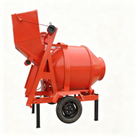 Mélangeur à béton mobile portatif à moteur diesel 280L/320L/400L/560L à haut moment de charge, hydrostatique et manuel – Vente chaude