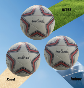 Balones de Fútbol Profesionales AOYUN F05 a Prueba de Explosiones |   Vejiga de Butilo de Poliuretano de Calidad Cosida a Máquina |   Talla 3-5 |   Entrenamiento Serio - Product Image 5