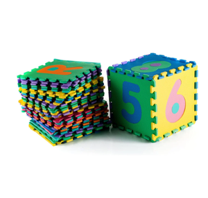 Tapis EVA en mousse haute densité pour enfants Tapis de jeu de gymnastique durable avec chiffres et mots - Product Image 4