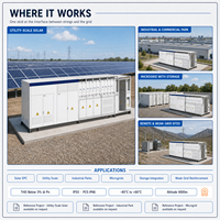 Transformateur 2750 kVA 5250 kVA à refroidissement liquide, raccordé au réseau, LiFePO4, unité de surtension triphasée à trois fils intégrée, conception d'armoire