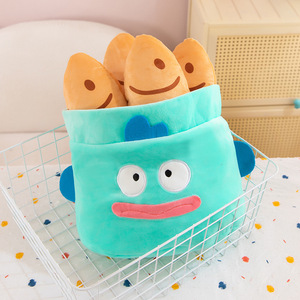 Peluche Poisson Mignon, Oreiller Taiyaki Frites, Poupée en Peluche Remplie de Coton PP - Product Image 6