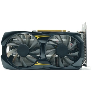 การ์ดจอสำหรับเล่นเกมระดับ HD รุ่นใหม่เอี่ยม GTX 1060หน่วยความจำ GDDR5 <span class=keywords><strong>6GB</strong></span> บัส192บิตช่องเสียบ PCI-E พัดลมคู่สำหรับคอมพิวเตอร์ตั้งโต๊ะขายส่งจากโรงงาน - Product Image 2